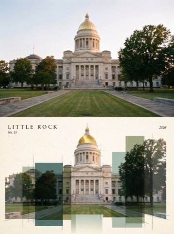 The Locale Series No. 15 — Arkansas, LITTLE ROCK