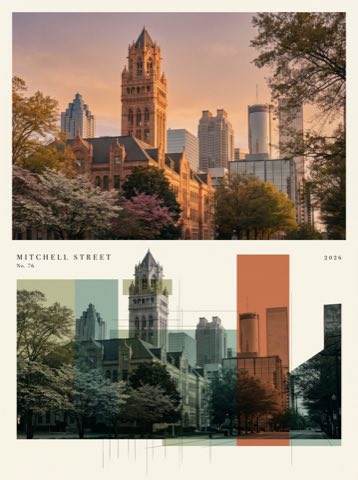 The Locale Series No. 76 — Atlanta, MITCHELL STREET