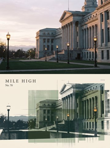 The Locale Series No. 70 — Denver, MILE HIGH