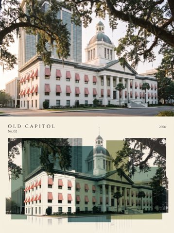 The Locale Series No. 02 — Florida, OLD CAPITOL