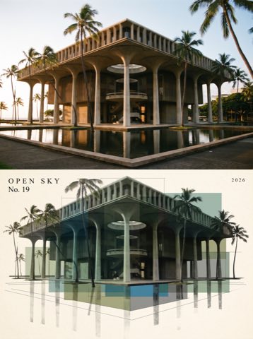 The Locale Series No. 19 — Hawaii, OPEN SKY