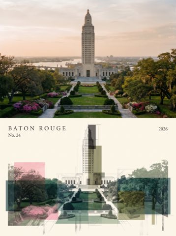 The Locale Series No. 24 — Louisiana, BATON ROUGE