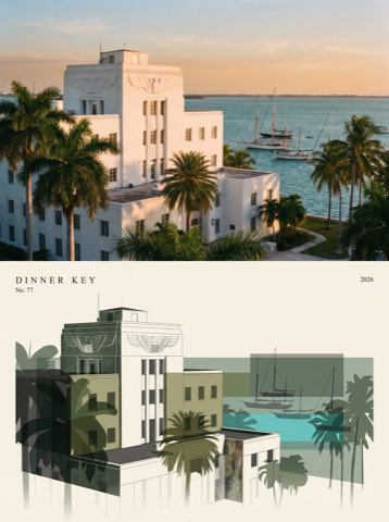 The Locale Series No. 77 — Miami, DINNER KEY
