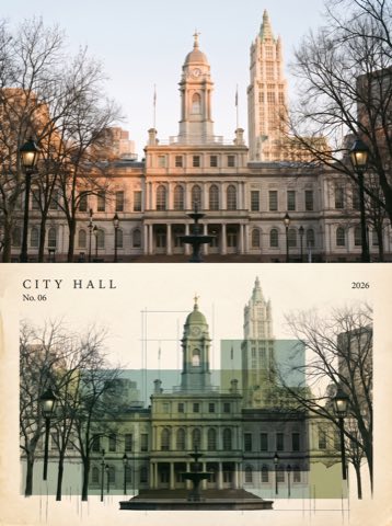 The Locale Series No. 06 — New York City, CITY HALL