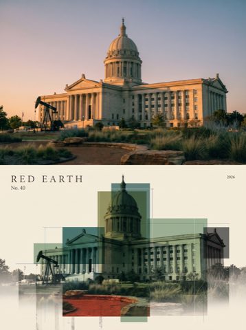 The Locale Series No. 40 — Oklahoma, RED EARTH