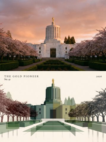 The Locale Series No. 41 — Oregon, THE GOLD PIONEER