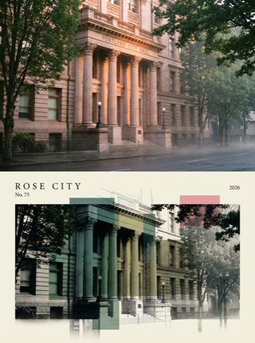 The Locale Series No. 75 — Portland, ROSE CITY