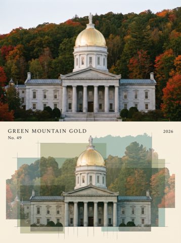 The Locale Series No. 49 — Vermont, GREEN MOUNTAIN GOLD
